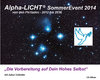 Alpha-LICHT CD Album - SommerEvent 2014 "Die Vorbereitung auf Dein Hohes Selbst