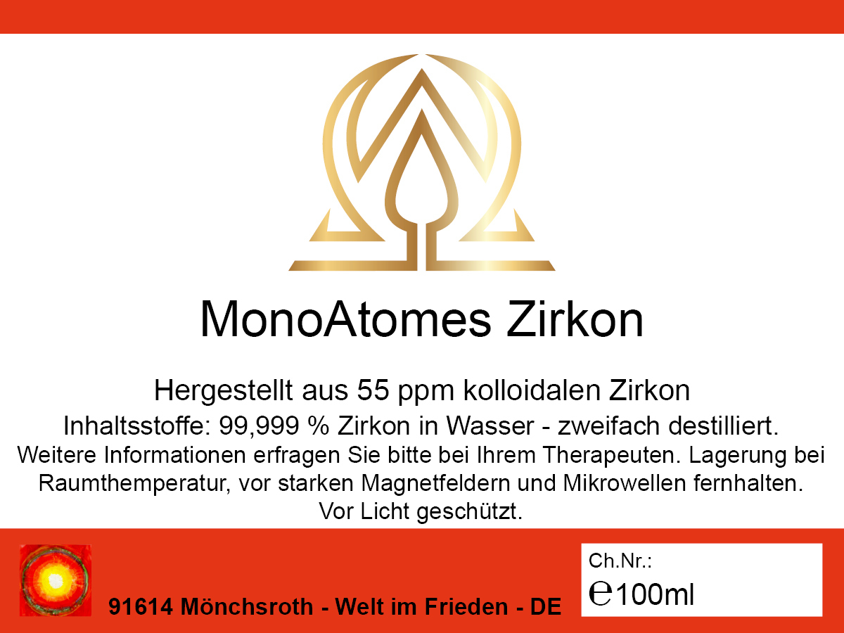 MonoAtomes Zirkon