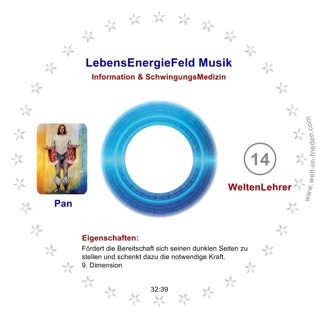 Lebens-Energie-Feld - Musik - Nr. 14 - Pan