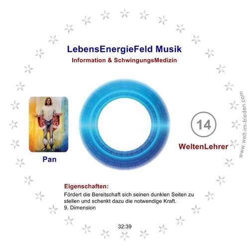 Lebens-Energie-Feld - Musik - Nr. 14 - Pan
