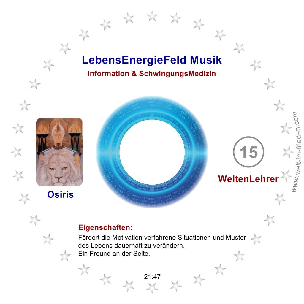 Lebens-Energie-Feld - Musik - Nr. 15 - Osiris