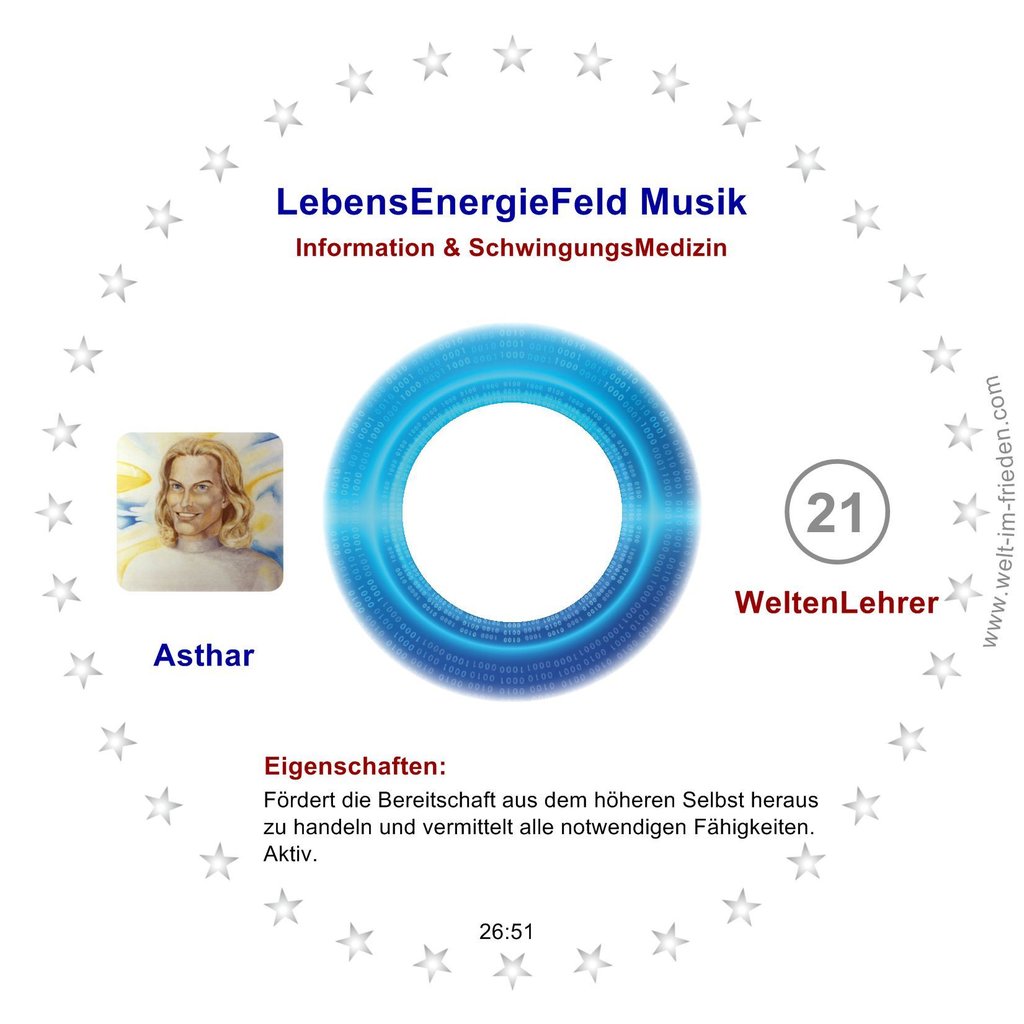 Lebens-Energie-Feld - Musik - Nr. 21 - Asthar