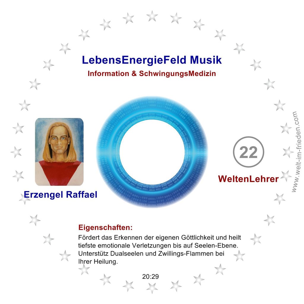 Lebens-Energie-Feld - Musik - Nr. 22 - Erzengel Raphael