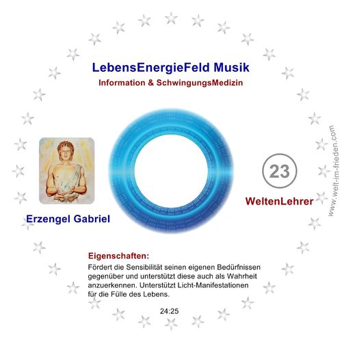 Lebens-Energie-Feld - Musik - Nr. 23 - Erzengel Gabriel