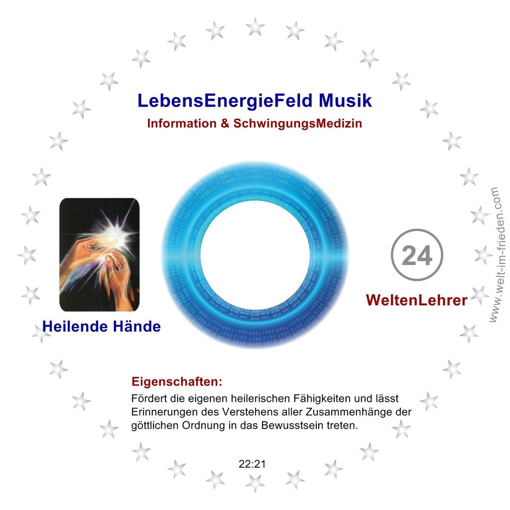 Lebens-Energie-Feld - Musik - Nr. 24 - Heilende Hände