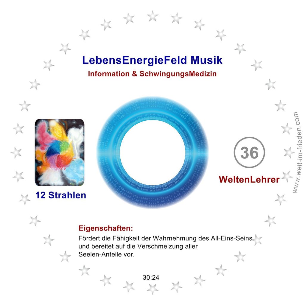 Lebens-Energie-Feld - Musik - Nr. 36 - 12 Strahlen