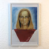 Nr. 22 - Erzengel Raphael - Portrait-Bild im Rahmen